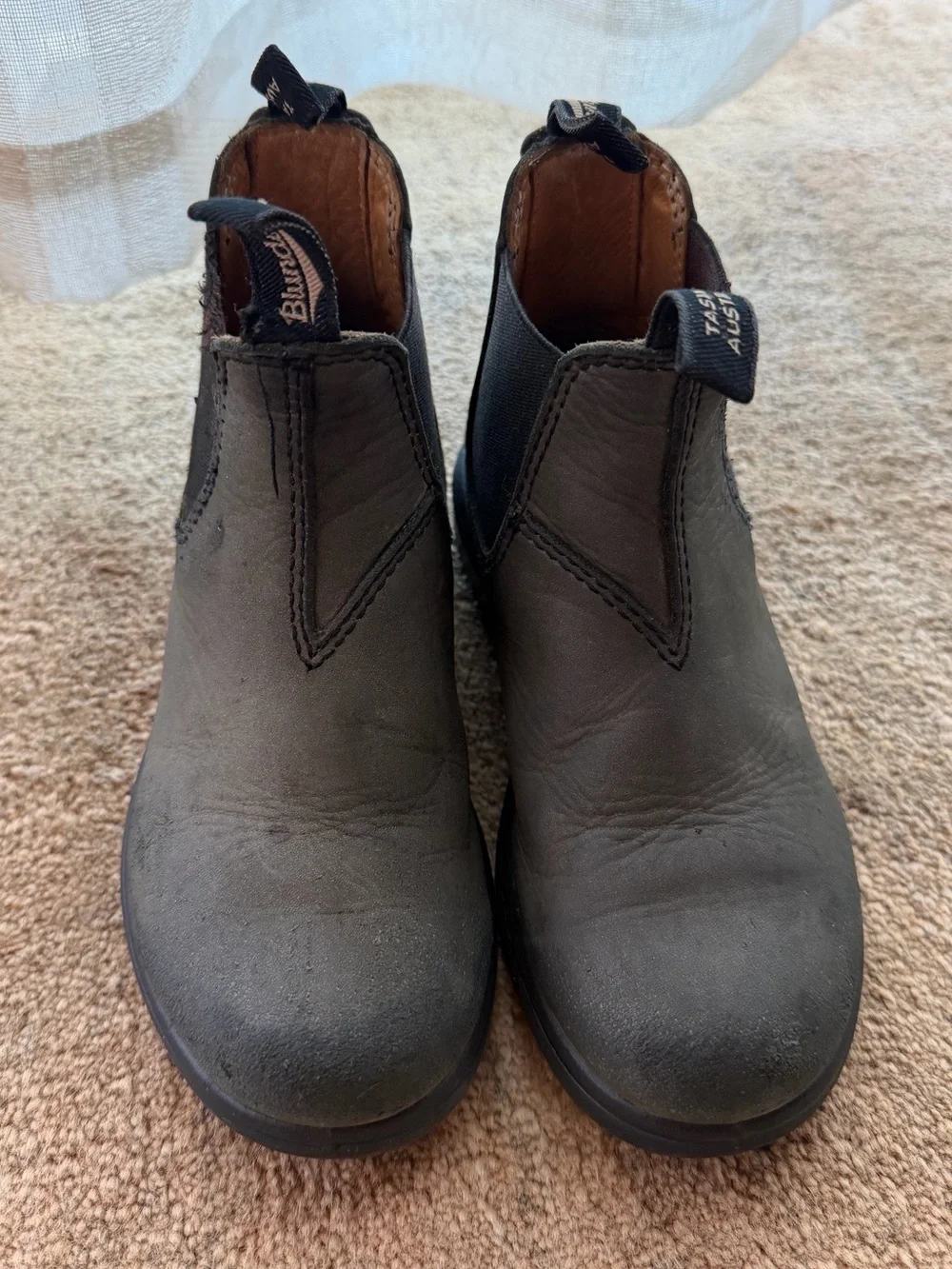 Blundstone Kids Chelsea Boot in Rustic Black